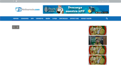 Desktop Screenshot of notisureste.com